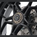 R&G Racing Achsen Abdeckung Set MV Agusta Rivale 800 2014-