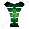 Motografix Celtic Tribal Tattoo Green 3D Gel Tank Pad Protector ST058G