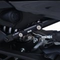 R&G hintere Fußrastenabdeckung Yamaha Niken 2018- / Honda CMX 500 Rebel 2017-