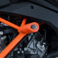 R&G Crash Protectors "No Cut" ORANGE KTM Super Duke 1290 R 2020-