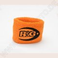 R&G Kupplungs- / Bremsbehälterschutz / Schweißband ORANGE KTM-Edition