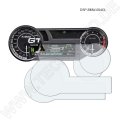 R&G Dashboard 2er Displayschutzfolien BMW K 1600 GT / GTL / GTLE / Grand America '17-