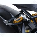 R&G Auspuffhalter BLACK Ducati Monster 1200 R 2016- / Monster 1200 2017-