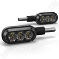 DENALI T3 Vordere Switchback / Lauflicht LED M8 Blinker (Paar)