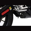 GPR Exhaust System  Derbi Gpr 125 2009/10 Ghost line Homologated full line exhaust catalized Alluminio Ghost