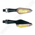 FAR Motorrad LED Blinker Arrow Line | Aluminium | Paar | E-geprüft | M8