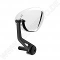 FAR Handlebar end mirror Cafe Racer Chrome | 7617 7618 | handlebar 13-22mm | E-approved