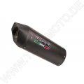 GPR Exhaust System  Royal Enfield Scram 411 2022/2023 e5 Homologated slip-on exhaust catalized Furore Evo4 Nero