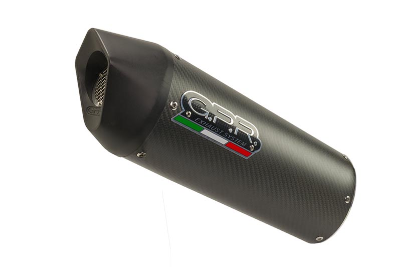 GPR FURORE EVO4 CARBON SLIP-ON EXHAUST WITH RACING LINK PIPE MONSTER 797 2017/19 e4