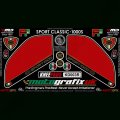 Motografix Tankschutz Knie Pads Ducati Sport Classic 1000 / S KD003R