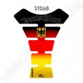Motografix German Tricolour 3D Gel Tank Pad Protector ST068