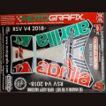 Aprilia RSV4 2018- Tank Pad Motografix 3D Gel Protector TA025KTW