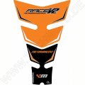 Motografix KTM Race V2 Orange / Black Factory 3D Gel Tank Pad Protector TKTM01O