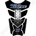 Motografix Triumph Triple Racing 3D Gel Tank Pad Protector TT010KB