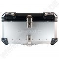 Topcase GPR TECH kompatibel mit Husqvarna Norden 901 2022/2023 e5 TOPCASE ALPI-TECH 55 LT SILBER Topcase aus Aluminium, silberfa