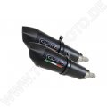 GPR Exhaust System  Kawasaki Z 1000 Sx 2011/16 e3 Pair Homologated slip-on exhaust Gpe Ann. Black Titaium Z 1000 Sx 2011/16 e3