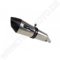 GPR Exhaust System  Honda Silver Wing 600 SW-T 2007/16 Homologated slip-on exhaust Gpe Ann. Titaium Silver Wing 600 SW-T 2007/16