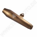 GPR Exhaust System  Moto Guzzi V10 Centauro 1996/2001 Universal Homologated silencer without link pipe  Ultracone Bronze Cafè Ra