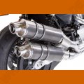 GPR Exhaust System  Harley Davidson Xr 1200 2008/2012 Pair Homologated slip-on exhaust Poppy Tondo
