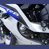 R&amp;G &quot;Strong Race low profile&quot; Motordeckel Protektor Set Yamaha YZF R6 2008-