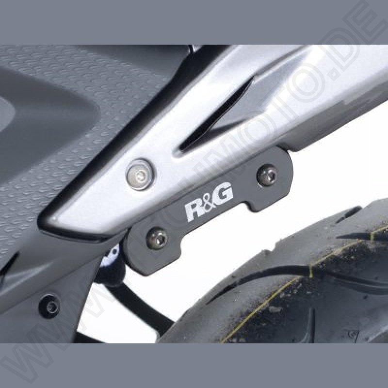 R&G Rear Foot Rest Plates Honda CBR 500 R / CB 500 F 2013-2015 / CB 500 X 2013-