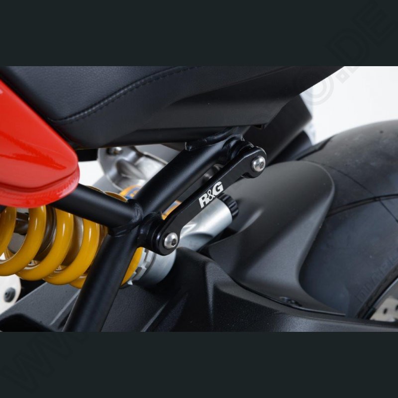 R&G Racing Rear Foot Rest Plates Ducati Super Sport 2017-