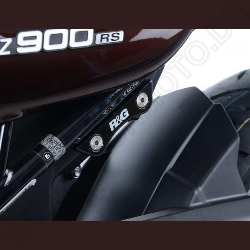 R&G Rear Foot Rest Blanking Plate left Kawasaki Z 900 2017- / Z 900 RS 2018-