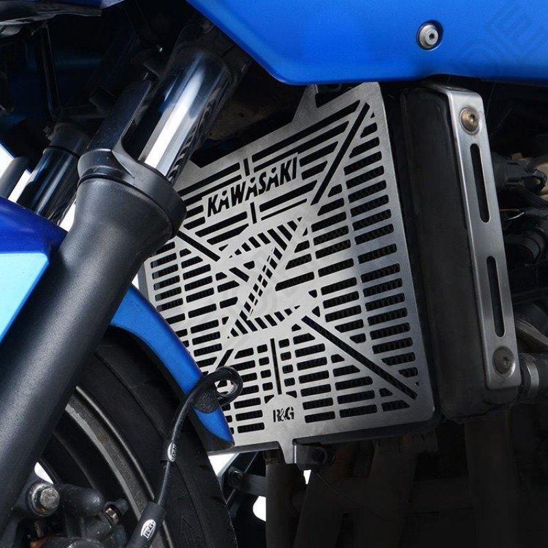 R&G Kühlergitter Wasserkühler Edelstahl Kawasaki Z 750 / Z 800 / Z 1000 / SX / Versys 1000