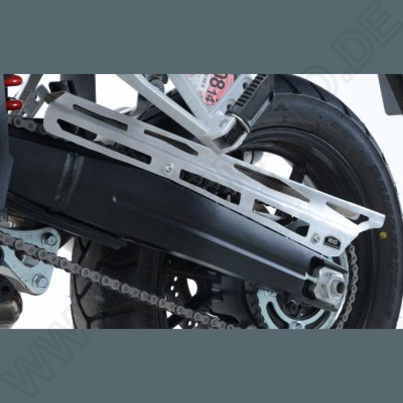 R&G Racing Chain Guard Silver Suzuki DL-1000 V-Strom 2014- / 1050 2020-