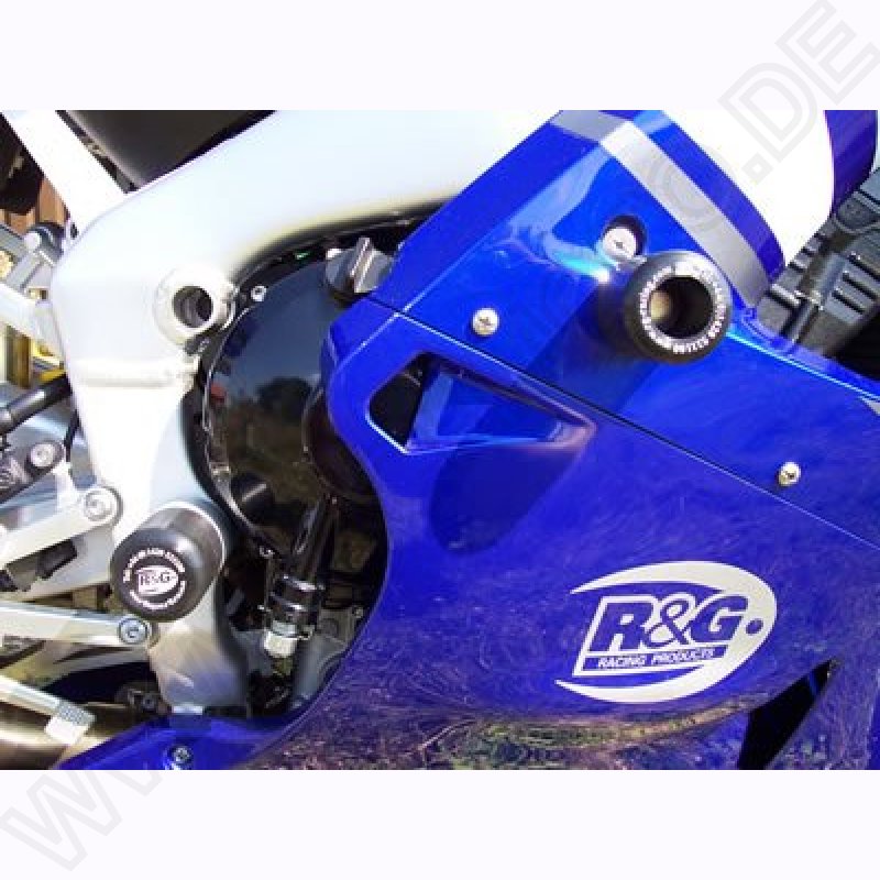 R&G Racing Crash Protectors rear \"No Cut\" Yamaha YZF R1 1998-2003