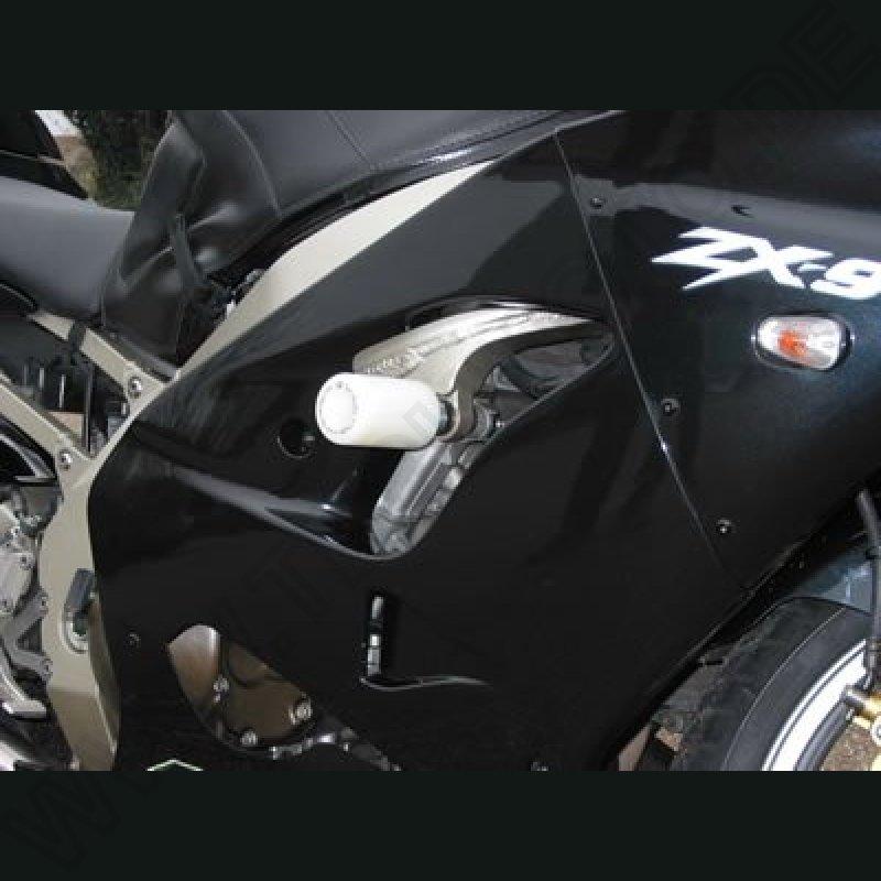 R&G Racing Crash Protectors \"No Cut\" Kawasaki ZX-9 R 2002-