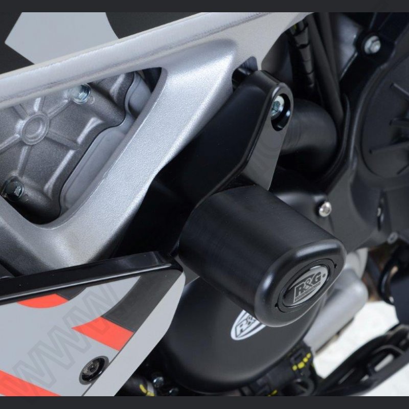 R&G Racing Crash Protectors Kit \"No Cut\" Aprilia RSV 4 / RR / RF / Factory