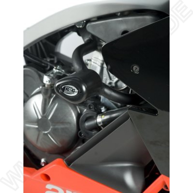 R&G Racing Crash Protectors Kit \"No Cut\" Aprilia RS 4 125 2011-2020