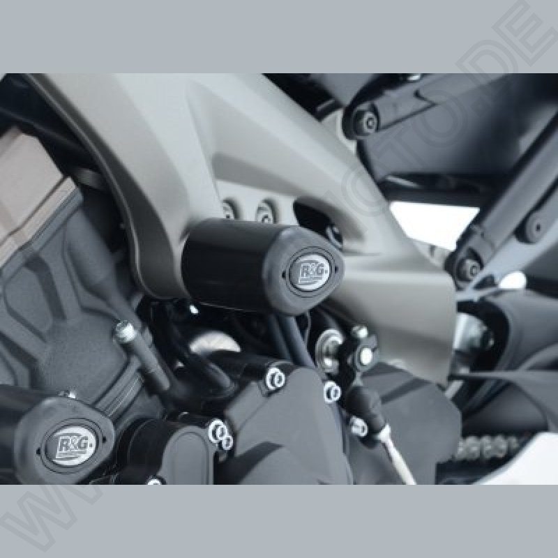 BMW F800GT 2013-2016 R/&G Racing black swingarm crash protection wheel slider