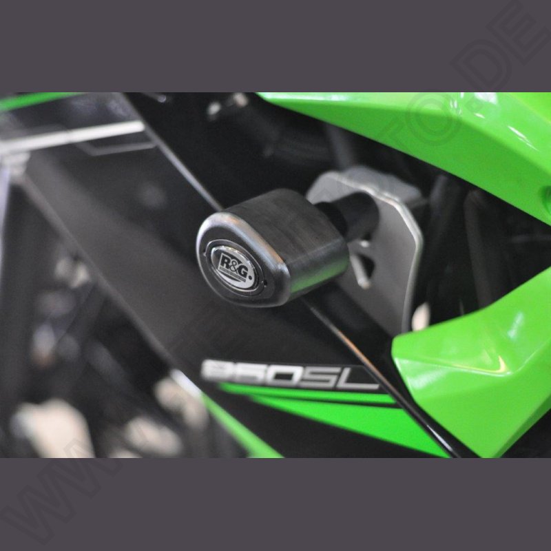 R&G Racing Crash Protectors \"No Cut\" Kawasaki Ninja 125 2019-