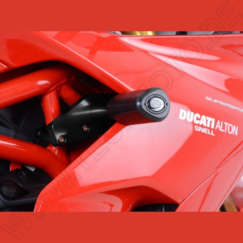 R&G Racing Crash Protectors \"No Cut\" Ducati Supersport 2017-