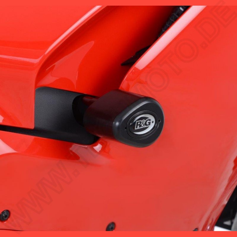 R&G Racing Sturzpads \"PRO NO CUT\" Ducati Panigale V4 / V4 S / Speciale 2018-2019
