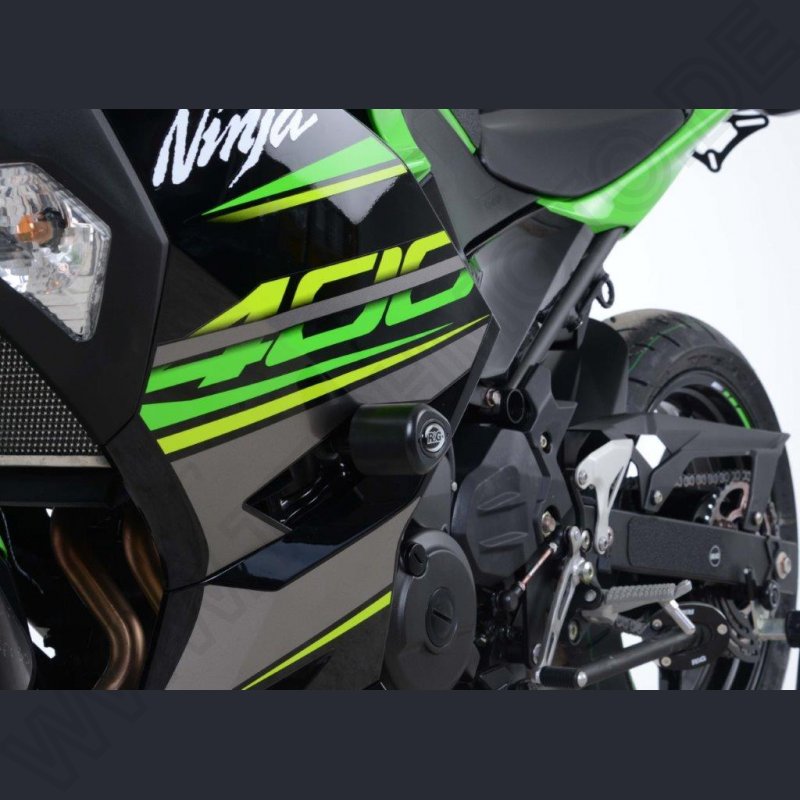 R&G Crash Protectors \"No Cut\" Kawasaki Ninja 250 / 400 2018- / Z 250 / 400 2019-