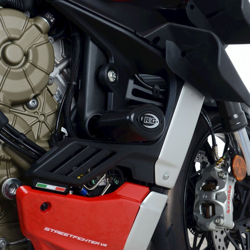 R&G Racing Crash Protectors \"No Cut\" Ducati Streetfighter V4 2020-