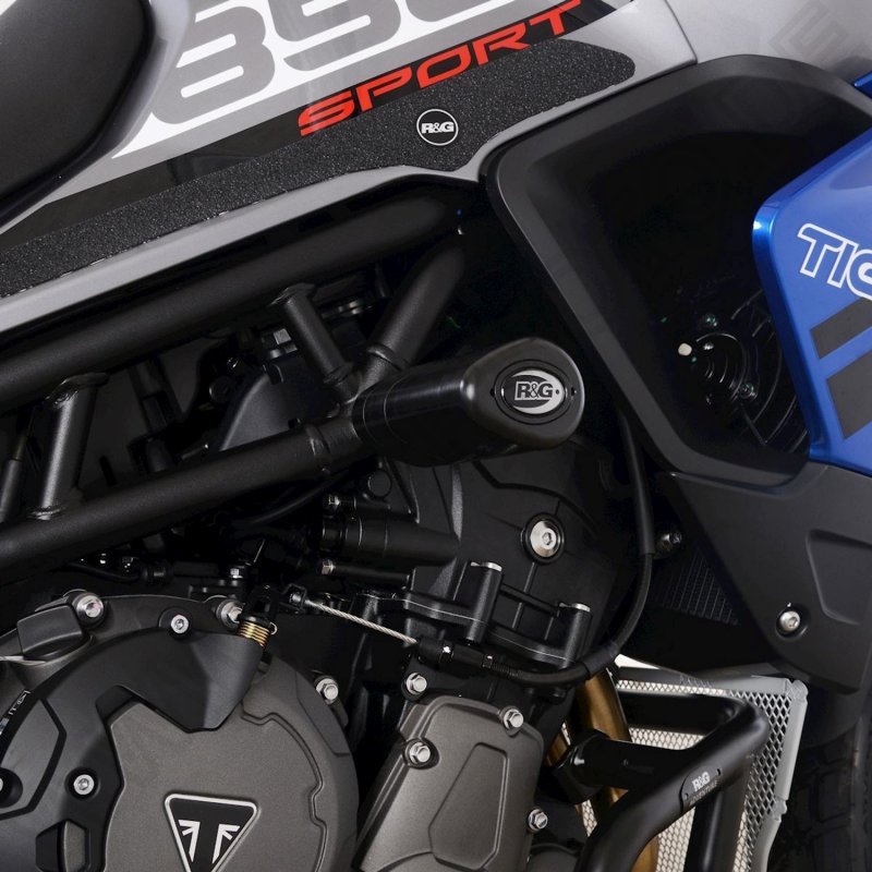R&G Racing Crash Protectors \"No Cut\" Triumph Tiger 850 Sport 2021-