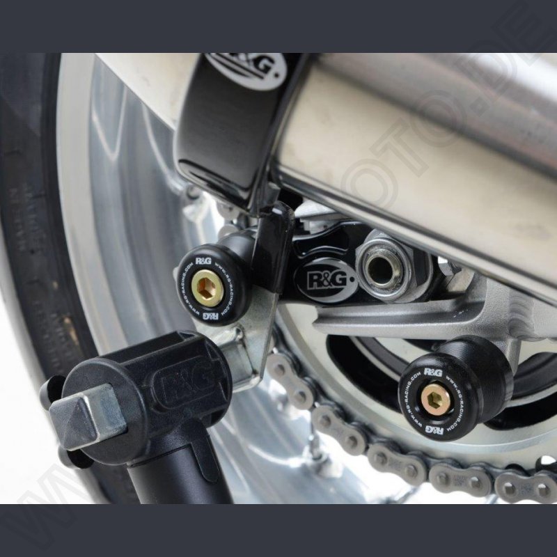 R&G Swingarm Protectors Triumph Scrambler 1200 XE / XC 2019- / Speed Twin 900 2022-