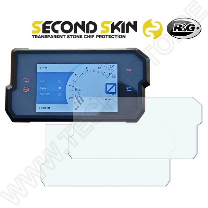 R&G Dashboard 2er Screen Protector Kit KTM Duke 125 / 390 2017- / 790 / 890 Adventure / 390 Adventure