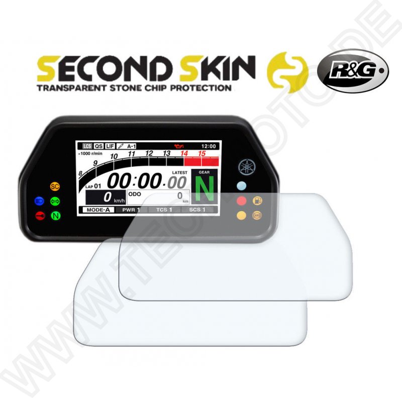 R&G Dashboard 2er Screen Protector Kit Yamaha XSR 700 / XSR 900