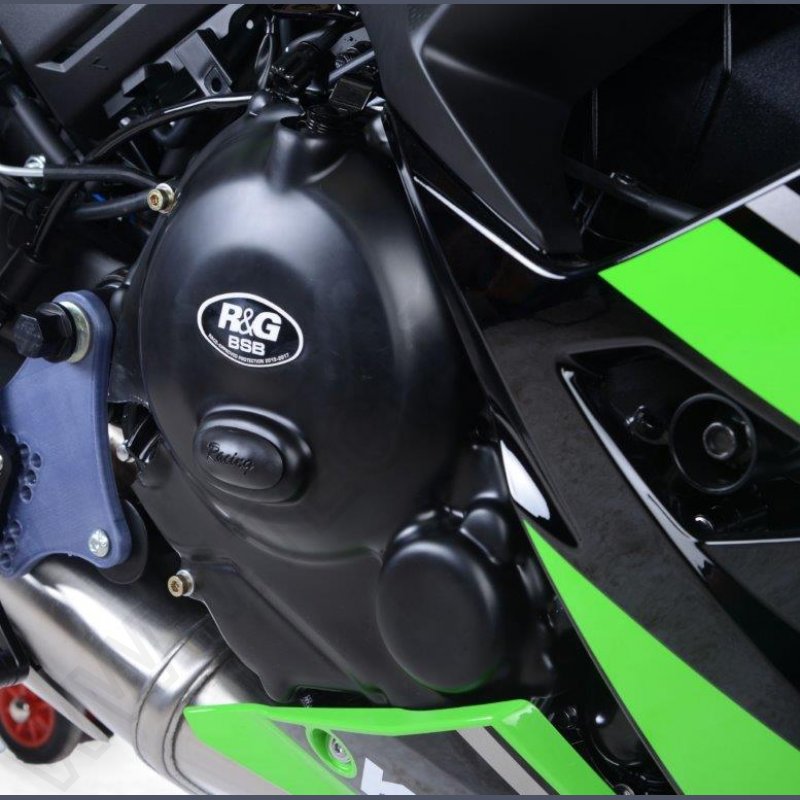 R&G \"Strong Race\" Clutch Case Cover Kawasaki Z 650 / Ninja 650 2017- / Z 650 RS 2022-