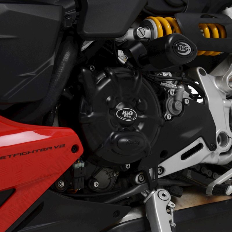 R&G \"Strong Race\" Alternator Case Cover Ducati Streetfighter V2