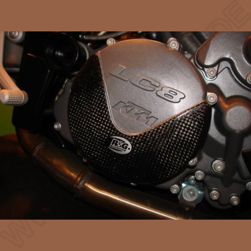 R&G Carbon Kevlar Clutch Protector KTM 990 SM / SMR