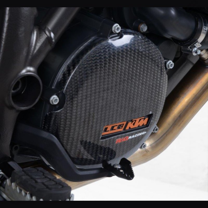 R&G Carbon Kevlar Kupplung Protektor KTM 1050 / 1290 Adventure 2015-2020 / Super Duke GT / R