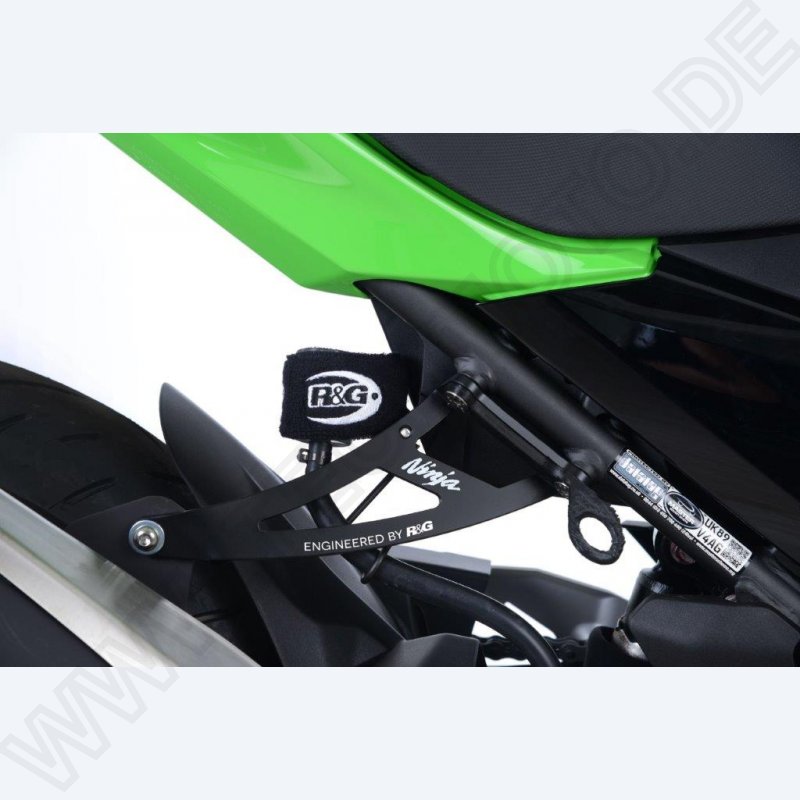 R&G Racing Auspuffhalter Set Kawasaki Ninja 250 / 400 2018- / Z 250 / 400 2019-