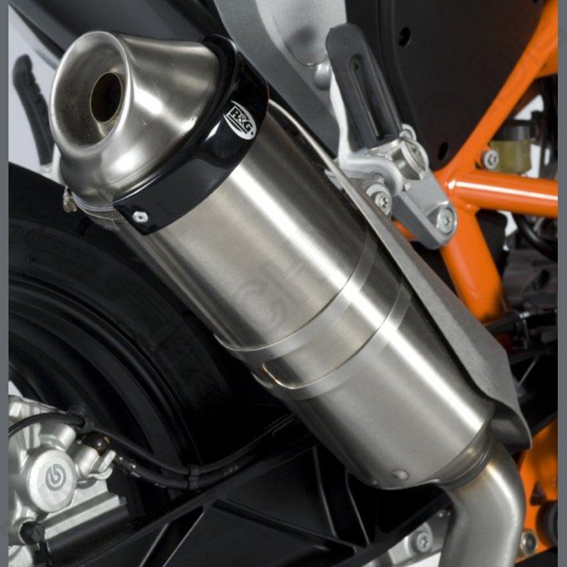R&G Racing Exhaust protector Slider KTM 690 Duke 2012- / RC 125 / 390 2022-