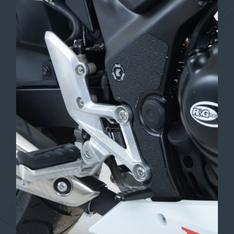 R&G Eazi-Grip™ Boot Guard Pads frame Honda CBR 300 R 2014-